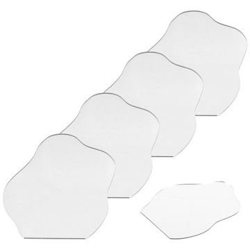 5 SZT. NIEREGULARNE LUSTRO DIY AKRYLOWE LUSTRO DIY