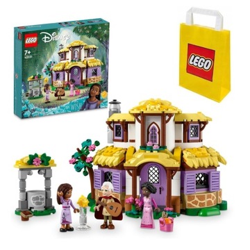 LEGO Disney 43231 Chatka Ashy + torba prezentowa LEGO