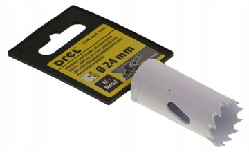 БИМЕТАЛЛИЧЕСКАЯ КОРОНКА ДЛЯ ДЕРЕВА И МЕТАЛЛА ПЕРЕХОДНИК 24 ММ