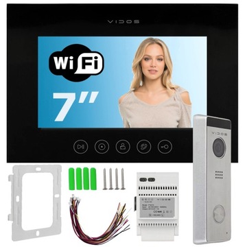 WIDEODOMOFON VIDOS M11B-X + S10 WiFi ANDROID IOS