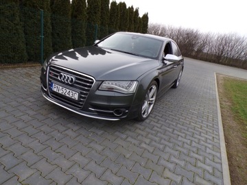 Audi A8 D4 S8 4.0 TFSI 520KM 2013 AUDI S8 4.0 BENZ FUL OPCJA, zdjęcie 1