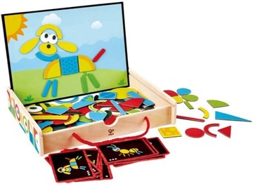 Hape Magnetyczna walizka z kształtami
