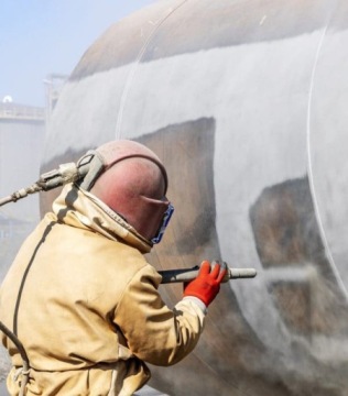 КВАРЦОВЫЙ ПЕСОК, ПЕСКОСТРОЙКА, АБРАЗИВ, 25 КГ, ШАЙБА