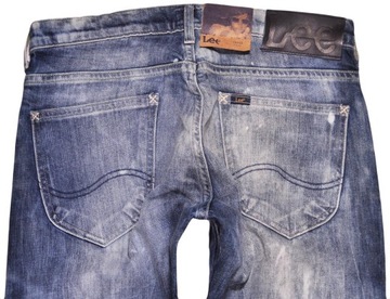 LEE spodnie SKINNY jeans POWELL _ W30 L34