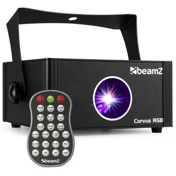 Профессиональный лазер для вечеринок Corvus RGB Beamz DMX