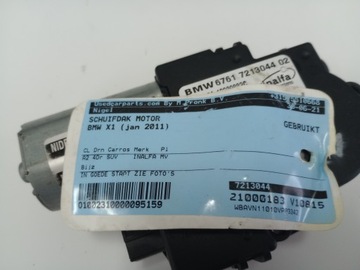 BMW X1 2011 MOTOREK STŘEŠNÍHO OKNA 7213044 EVROPA