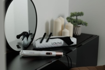 ВЫПРЯМИТЕЛЬ ДЛЯ ВОЛОС ПЛИГЯ 2в1 керамика LOVINE