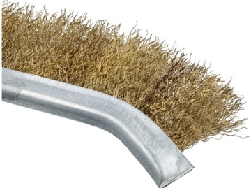 УЗКАЯ ЩЕЛЕВАЯ ЩЕТКА, ЛАТУНЬ, РЖАВАЯ