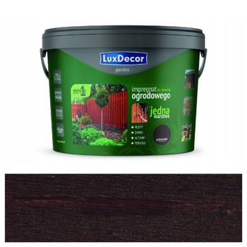Impregnat do drewna Luxdecor garden 9l palisander