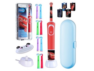 Oral-B Vitality 100 Kids Cars электрическая зубная щетка для детей, набор