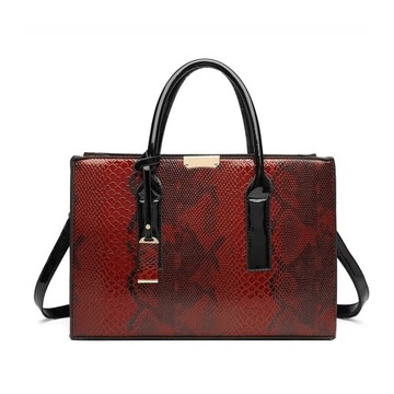 Damska torebka Moda wężowy wzór damskie torebki luksusowa torebk