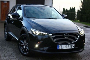 Mazda CX-3 Crossover 2.0 SKY-G i-ELOOP 150KM 2016 Mazda CX-3 2.0 150KM AWD I Wlasciciel Serwis Bezwypadkowy Bogata Wersja FV, zdjęcie 1