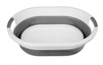 Большая силиконовая миска, складная корзина для белья, 25 л.