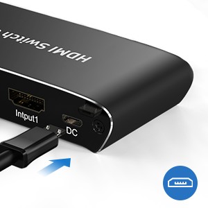 РАЗДЕЛИТЕЛЬ 3x HDMI 4K HDMI2.0 4K@60Гц