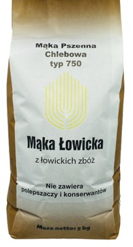 Łowicka chlebowa PROSTO Z MŁYNA pszenna 750 10kg