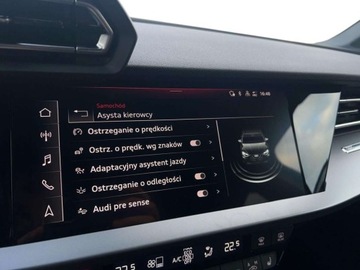 Audi A3 8Y Limousine Facelifting 1.5 35 TFSI 150KM 2025 Audi A3 Limousine LED Virtual Cockpit SONOS Kamera ACC 3x Klima Sportowe f, zdjęcie 24