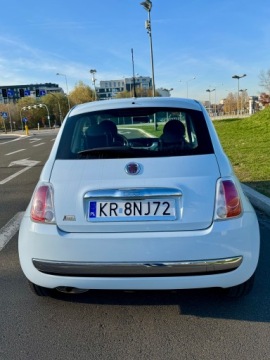 Fiat 500 II Hatchback 3d 1.2 69KM 2010 Fiat 500 1.2 Benzyna 69KM Niski przebieg 80tys. km, Klima, Przegląd do 2027, zdjęcie 4