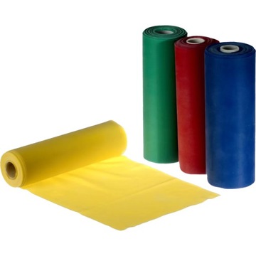 Taśma do ćwiczeń w rolce 5,5m szerokość 14cm czarna poziom 5 ekspander