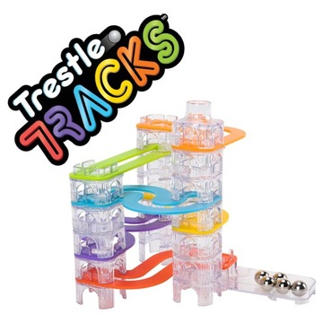 KULODROM TRESTLE TRACKS ZESTAW STARTOWY TOR DLA KULEK MAGICZNY EDUKACYJNY