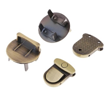 Застежка Tuck Lock для бронзового раунда