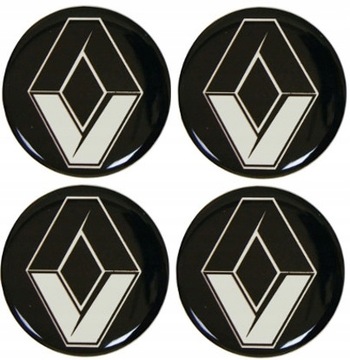 RENAULT 90mm NAKLEJKI NA FELGI DEKIELKI KOLPAKI
