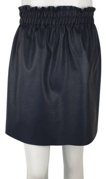 Spódnica ekoskóra elastyczna długość 36cm R. 128