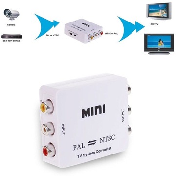 Адаптер-конвертер PAL-NTSC Адаптер NTSC-PAL