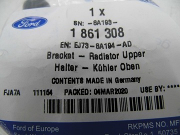 ВЕРХНЕЕ КРЕПЛЕНИЕ РАДИАТОРА FORD FOCUS Mk3