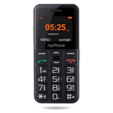 МОБИЛЬНЫЙ ТЕЛЕФОН MYPHONE HALO EASY ДЛЯ ПОЖИЛЫХ С КЛАВИАТУРОЙ SOS LOUD