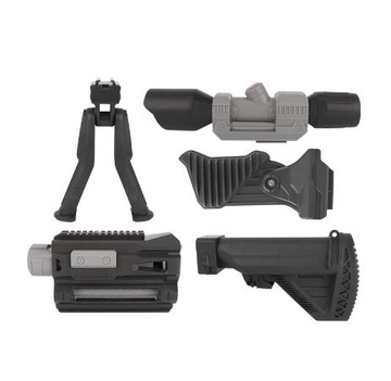 НАБОР ИЗ 5 ДОПОЛНЕНИЙ NERF РУЧКА ДЛЯ СТОЛКА