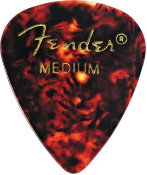 Медиатор Fender Tortoise Shell Medium
