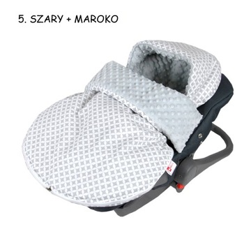 BabyLux MINKY SPRING СПАЛЬНЫЙ МЕШОК ДЛЯ КОЛЯСКИ 90 СМ N 5