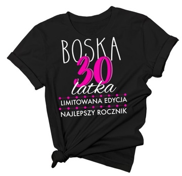 Koszulka na 30-stkę na urodziny na prezent 5XL