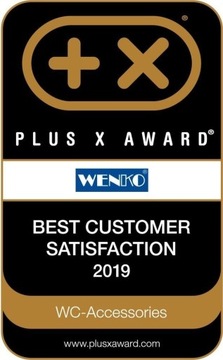 Металлический ДЕРЖАТЕЛЬ ДЛЯ БУМАГИ БЕЛЫЙ WENKO ТУАЛЕТНАЯ ЩЕТКА