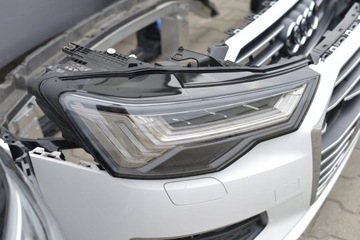 MASKA ZDERZAK BŁOTNIK LAMPA H7 XENON FULL LED PAS BELKA AUDI A6 C8 4K 2018-