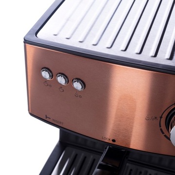 КОФЕМАШИНА ДАВЛЕНИЯ 15 бар С ВСТАВКОЙ