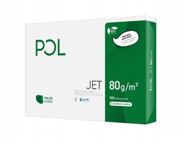 Papier ksero A4 80g POLJET