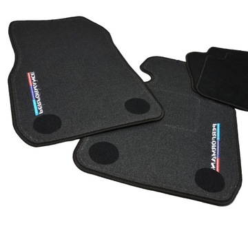 Dywaniki welurowe do BMW 3 F30 F31 2012-2018 HAFT dopasowane