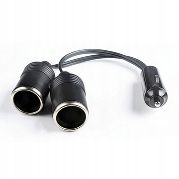 Dual Port Car Cigarette Lighter 12V-24V Power Char