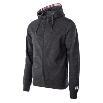 SABARIN ЧЕРНАЯ МЕЛАНЖЕВАЯ МУЖСКАЯ ТОЛСТОВКА - XL