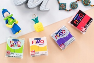 Fimo Effect MASA PLASTYCZNA LILIOWY PASTELOWY 57g 8020-605