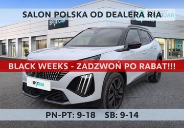 Peugeot 2008 II SUV Facelifting 1.2 PureTech 130KM 2024 Peugeot 2008 PureTech 130 GT SS EAT8 SalonPL FVat Od Reki Bogata Wersja