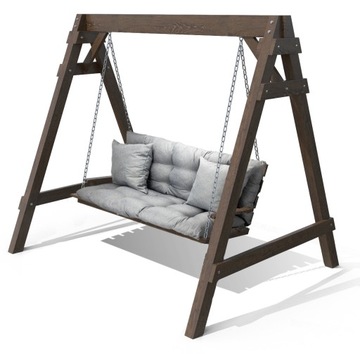 Подушка на садовые качели 150х55х55 + Белье бесплатно