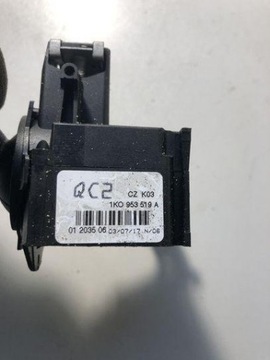 1K0953519A PŘEPÍNAČE STĚRAČE 1.4 TSI ECOFUEL 110 2011 VW PASSAT B7 (362)