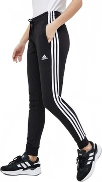 SPODNIE DAMSKIE ADIDAS 3-STRIPES CZARNE DRESOWE ROZMIAR S