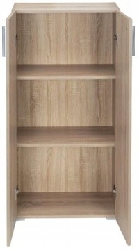 ПОЛОЧНЫЙ ШКАФ 2D3P SENSO 2 ДВЕРИ 3 ПОЛКИ ДУБ СОНОМА