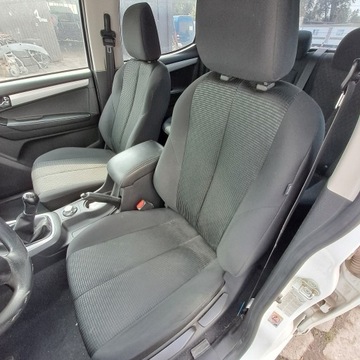 ISUZU D-MAX II 2 LIFT 19ROK FOTELE KANAPA KOMPLET DOUBLE CAB 576819666