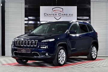 Jeep Cherokee V Terenowy 2.0 MJD 140KM 2014 Jeep Cherokee 2.0 MJD 4x4 Limited BiXenon Pano.Skora Navi Kamera El.Fot.Kl