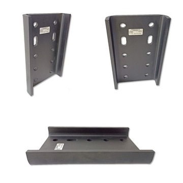 ЛИСТ ДЛЯ РЕГУЛИРОВКИ ВЫСОТЫ ШАРОВОГО КРЮКА НА 2 ВИНТА 90 ММ / 4 ВИНТА 83х56 ММ