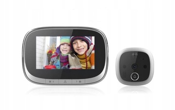 WIZJER LCD ZDJĘCIA DZWONEK JUDASZ CZUJNIK RUCHU HD